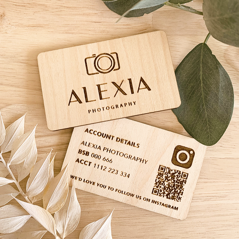 Bank Transfer Business Card