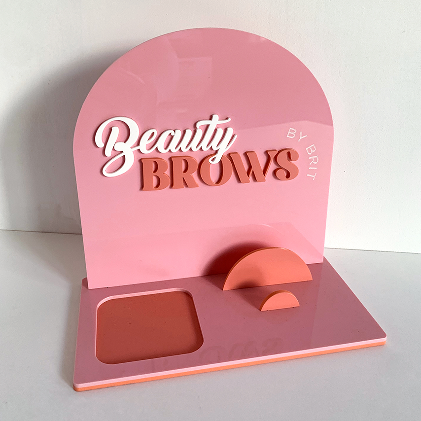 Square Dock and Business Card Holder