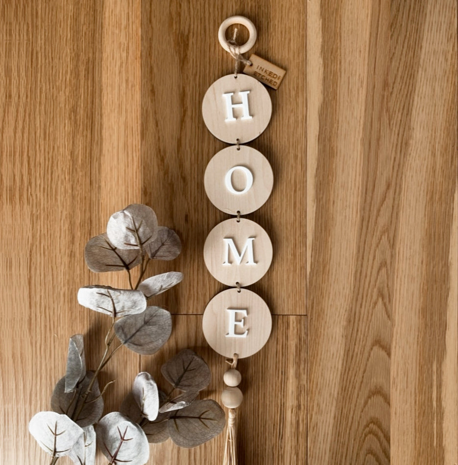 Boho Wall Hanger - Any name or word