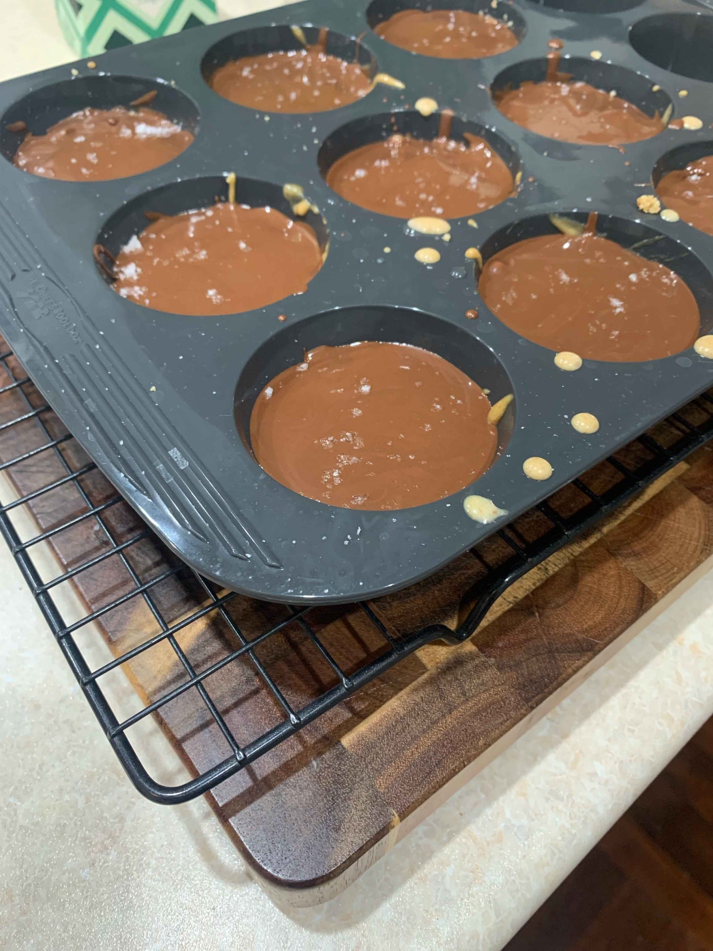 No Bake Salted Caramel Slice