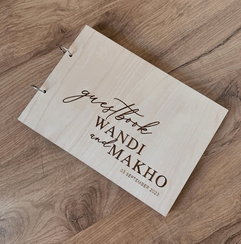 Timber Guestbooks