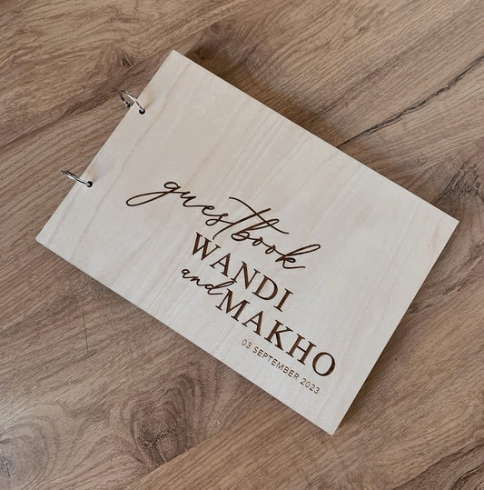 Timber Guestbooks