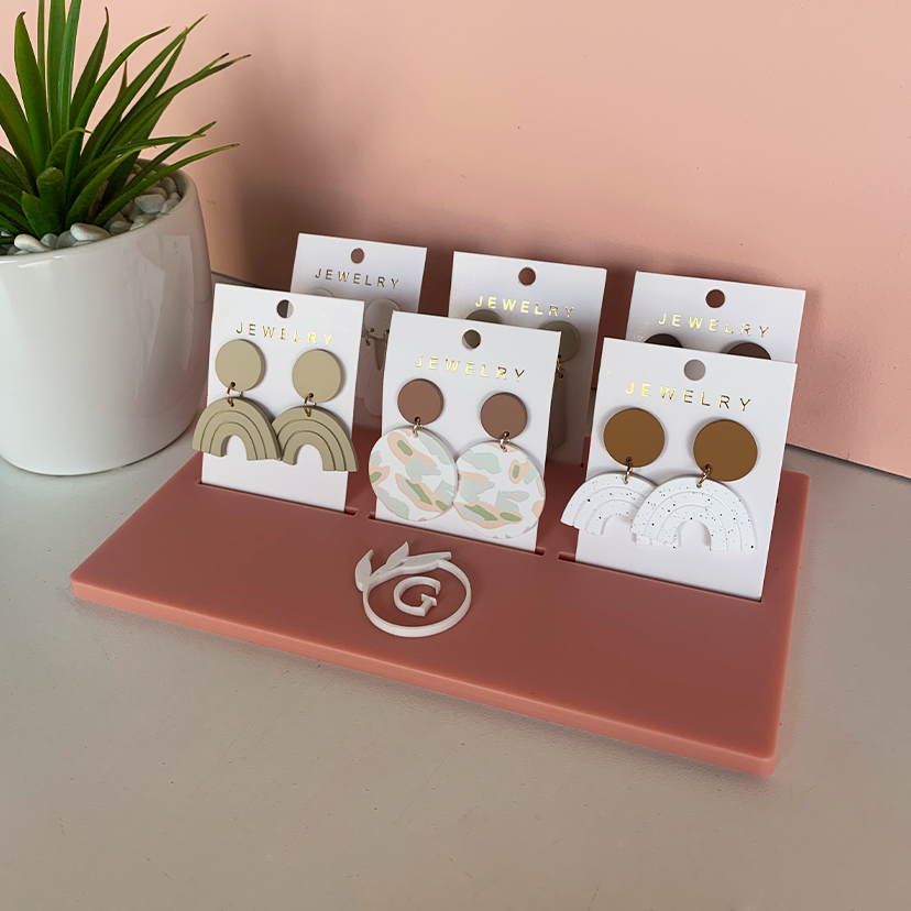 Flat Earring/Jewellery Display Stand - Any size