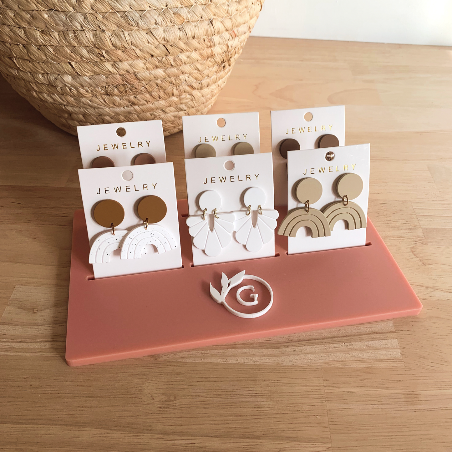 Flat Earring/Jewellery Display Stand - Any size