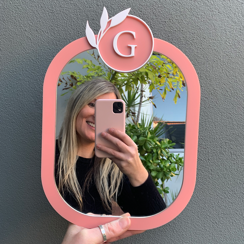 Jewellery Display Mirror - Timber or Acrylic