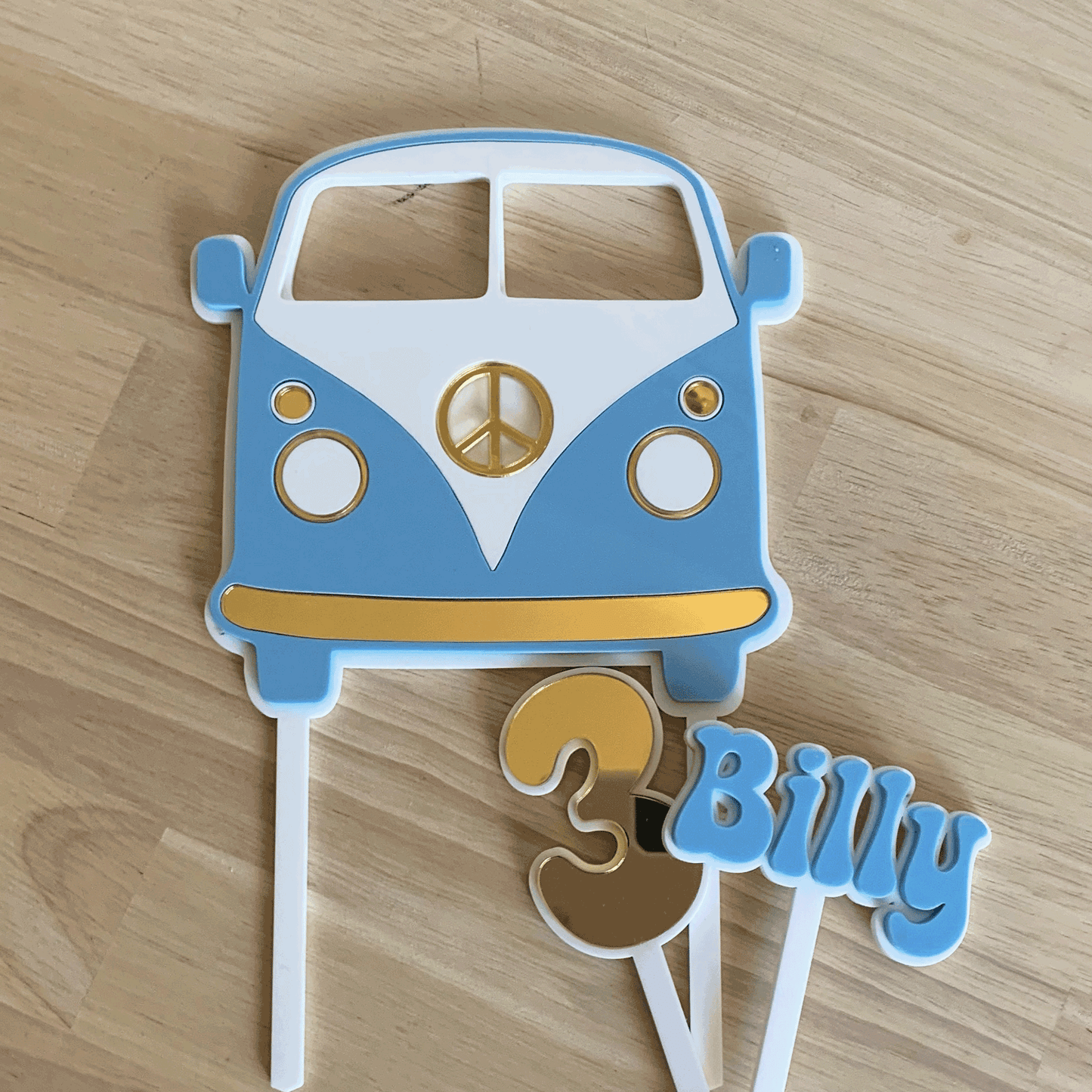 Kombi Cake Topper - 3 piece set