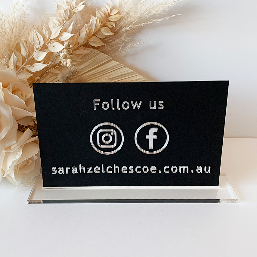 Social Media Signage