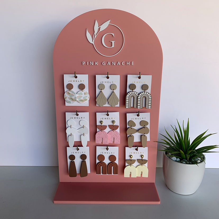Earring Display Stand - Timber or Acrylic