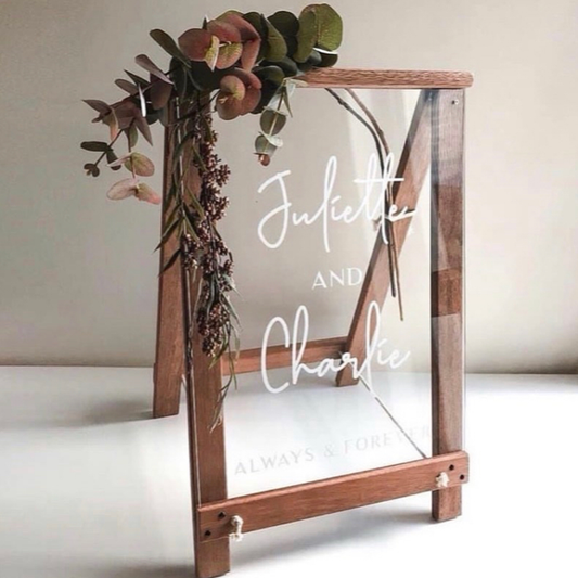 Personalised Timber A-Frame