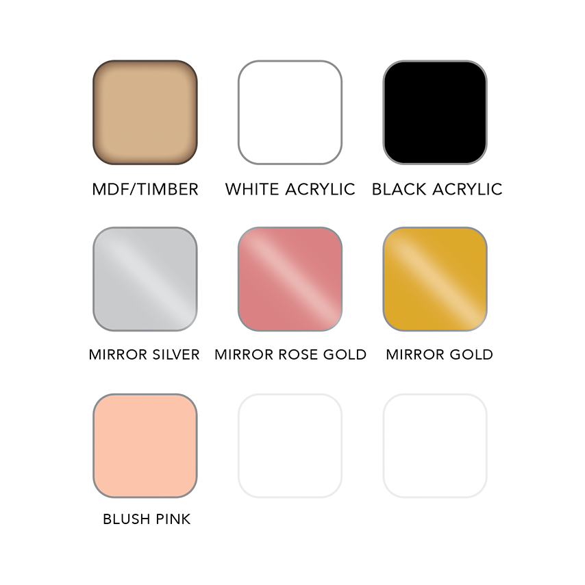 Sweet Numeral Cake Topper - Any Text