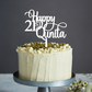 Happy Year Name Cake Topper - Any Text
