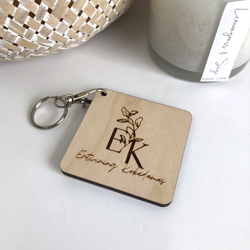 Timber Branded Keyrings