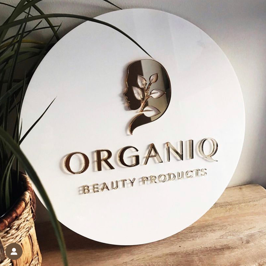 Mirror Acrylic Logo Signage