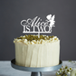Pixie Cake Topper - Any Text