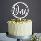 Rings Cake Topper - Any Text