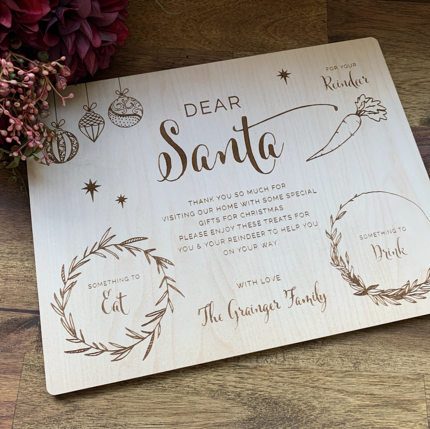 Santa's Christmas Eve Tray