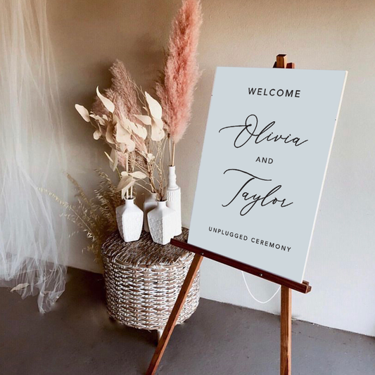 Welcome Board Foam Sign