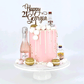 Happy Year Name Cake Topper - Any Text