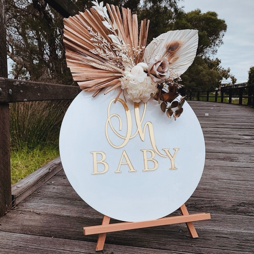 Baby Shower Signage