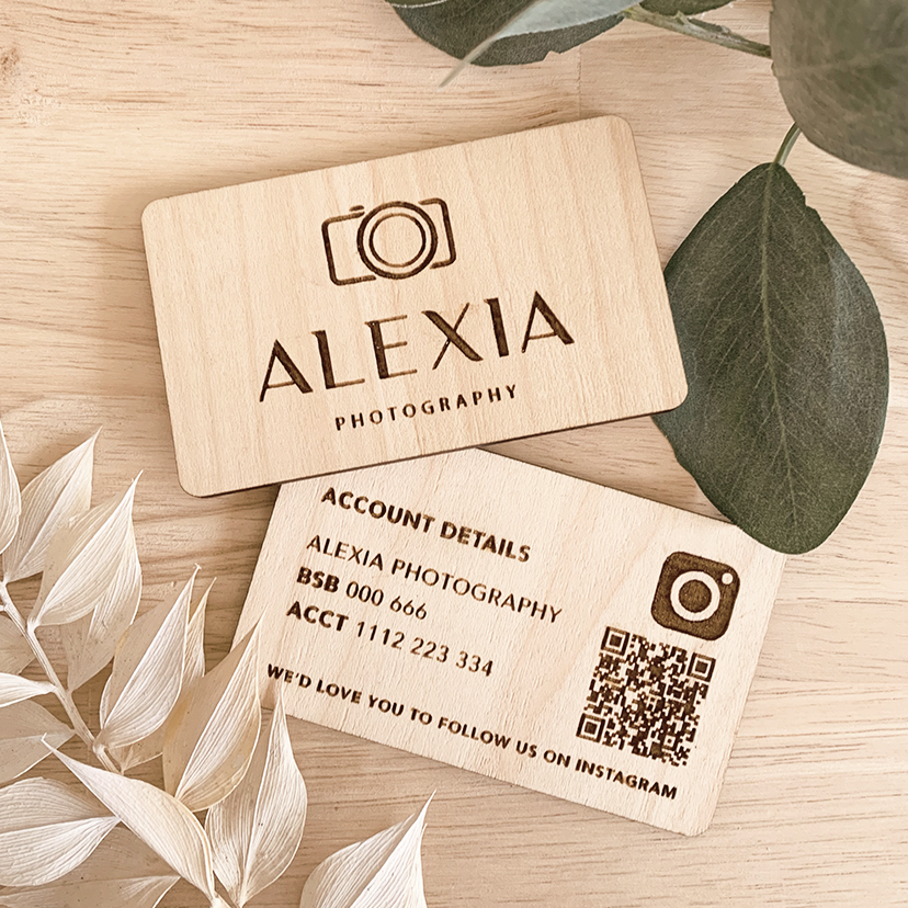 Bank Transfer Business Card