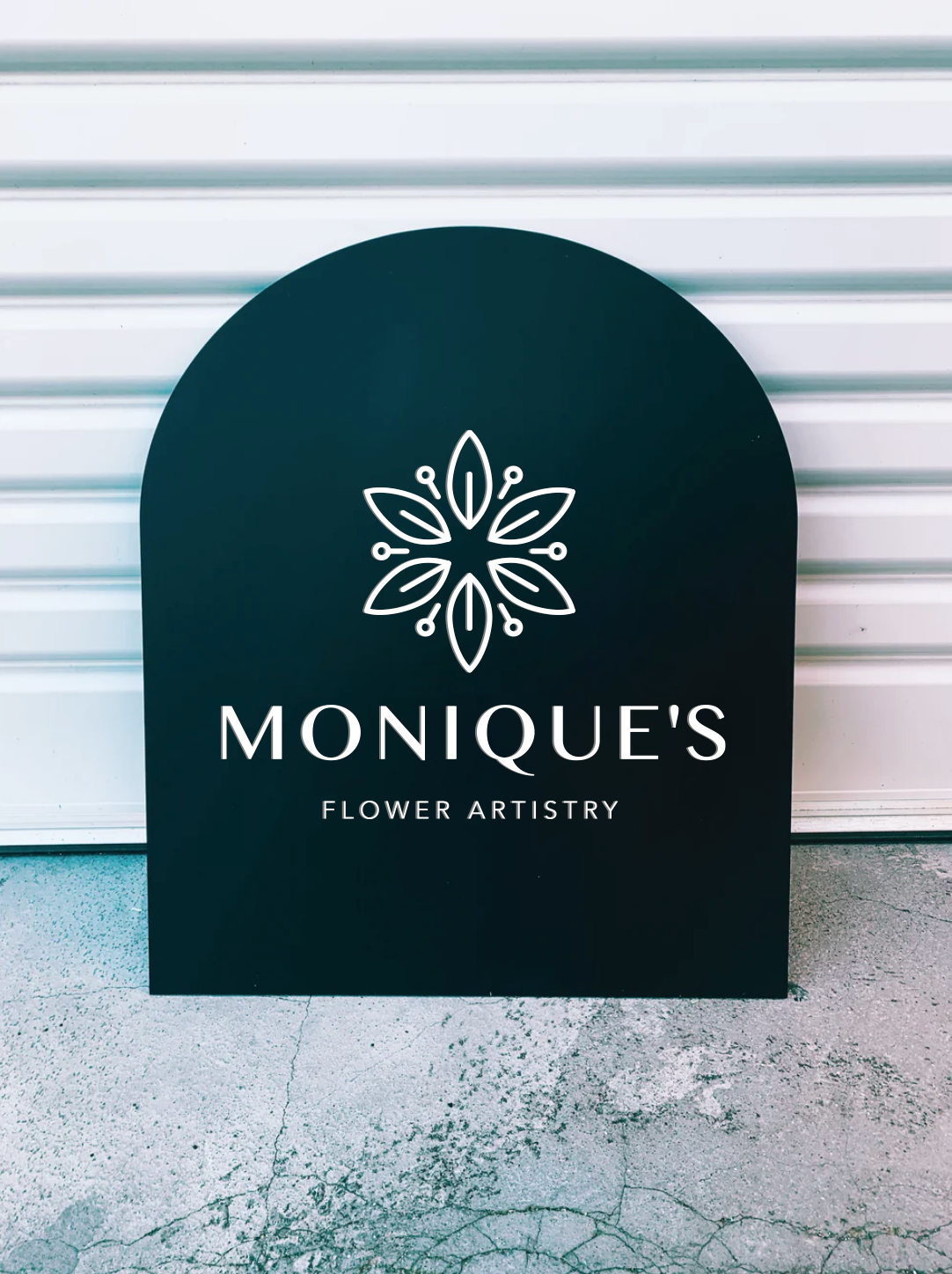 Acrylic Arch Signage – Inked And Etched