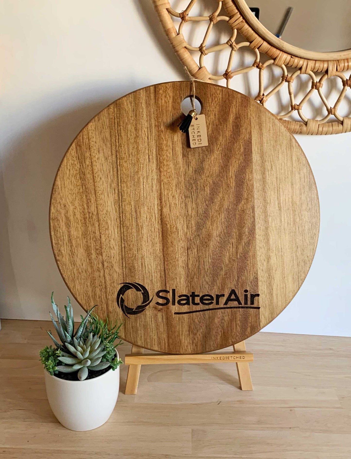 Branded Acacia Timber Serving Boards - Bulk Order