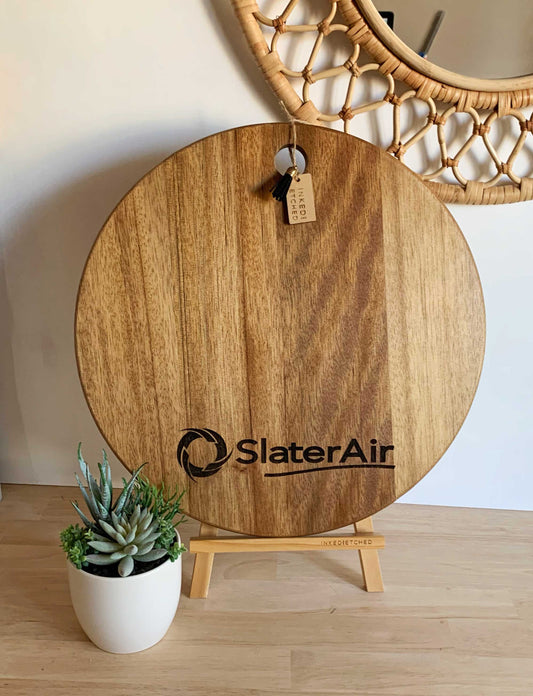 Branded Acacia Timber Serving Boards - Bulk Order