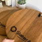 Branded Acacia Timber Serving Boards - Bulk Order