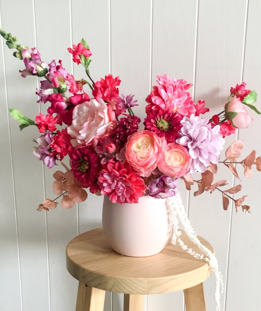 Bright Pink Flower Arrangement