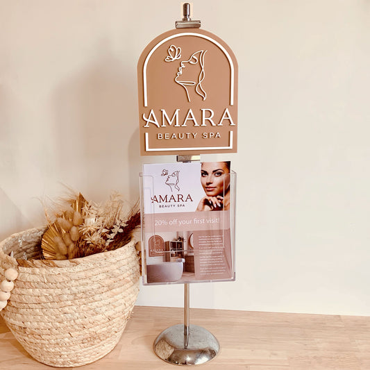 Brochure Holder Display Stand
