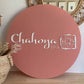 Acrylic Round Logo Signage