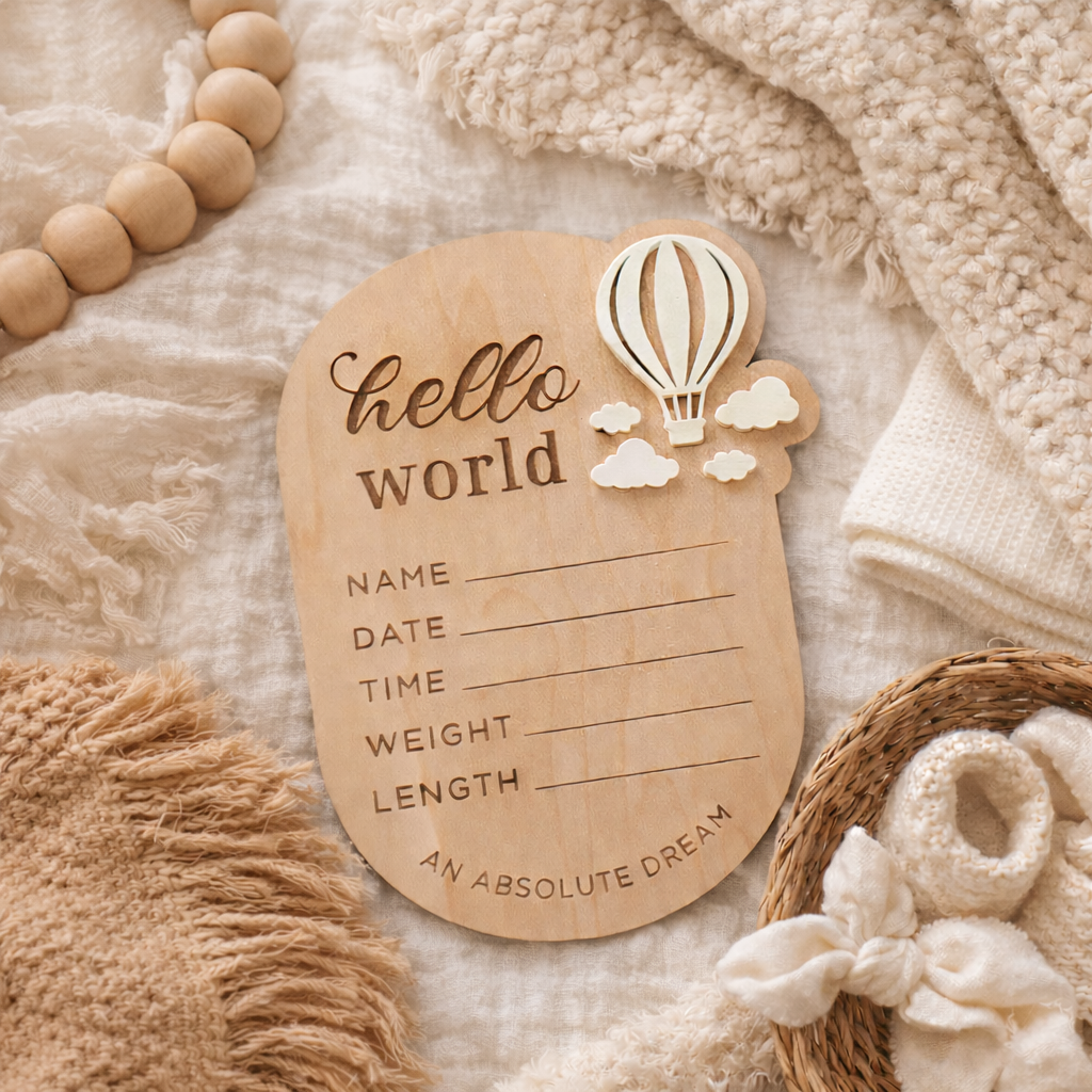 Hello World Announcement Plaques - Bulk Order