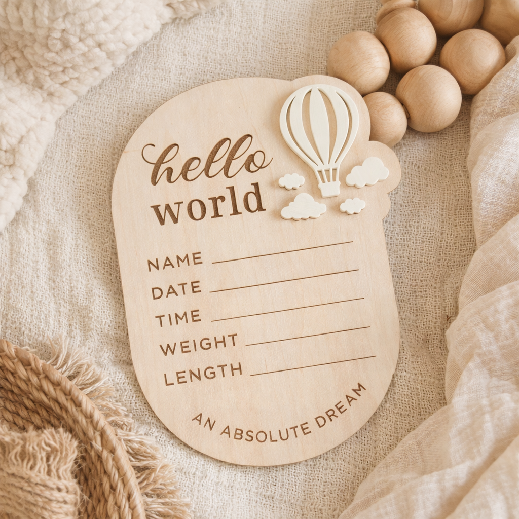Hello World Announcement Plaques - Bulk Order