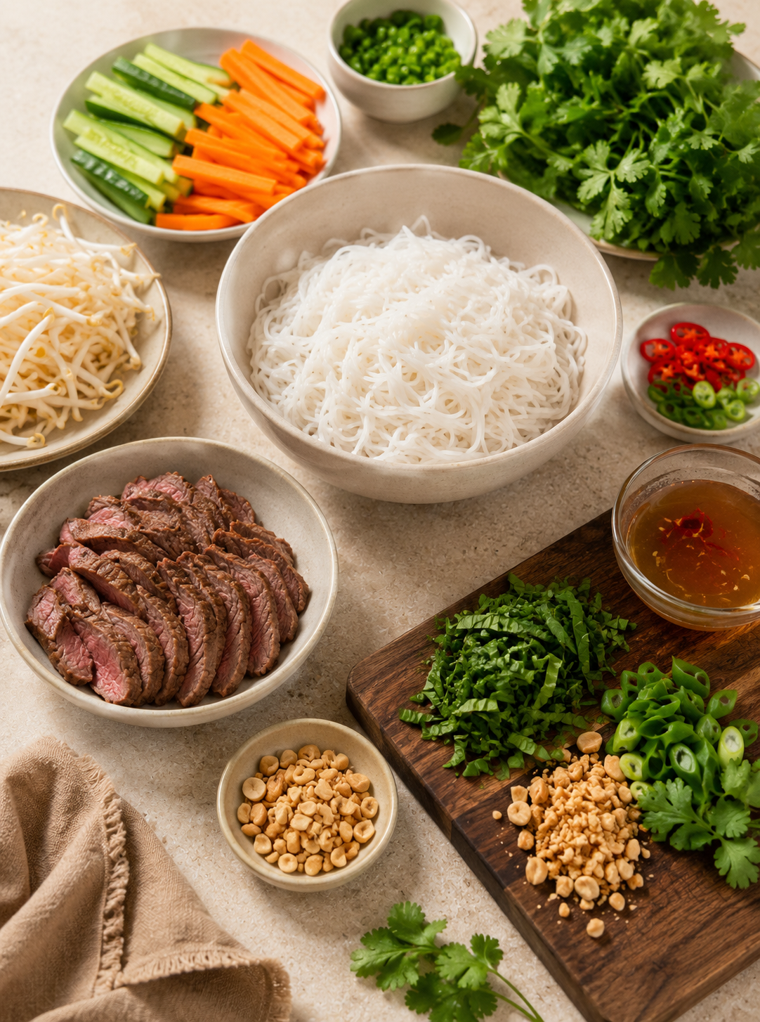 Vietnamese Noodle Bowl