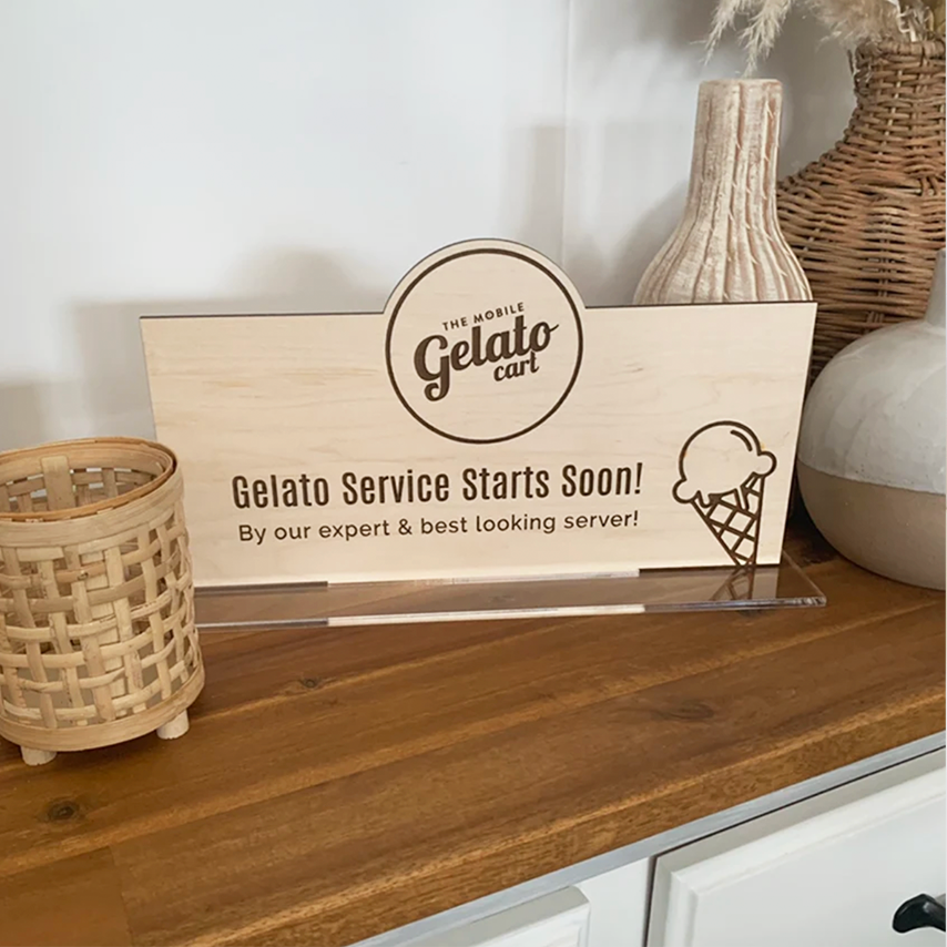 Custom Cut Signage โ Inked And Etched
