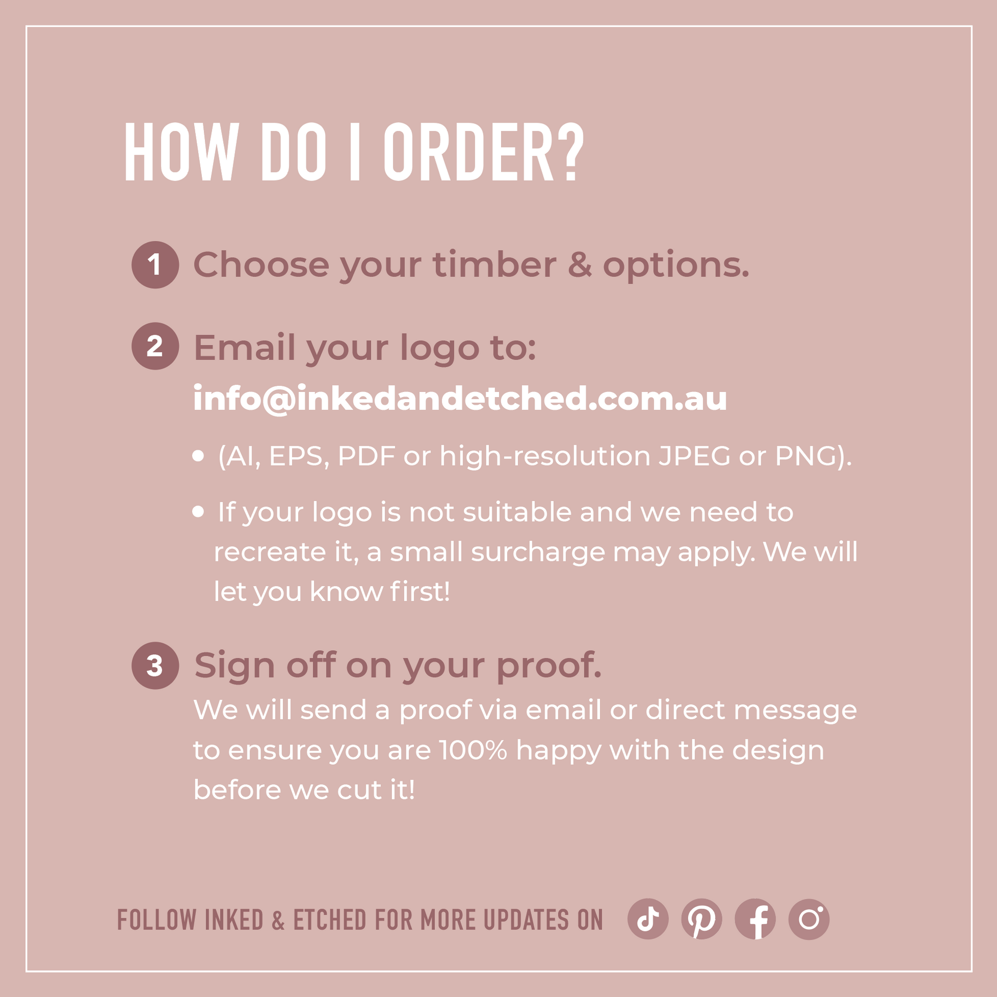 How to order personalised wooden keyring display stand with logo engraving, proof approval and production process.