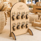Custom Timber Keyring Holder with 8 Hooks