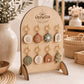 Custom Timber Keyring Holder with 8 Hooks