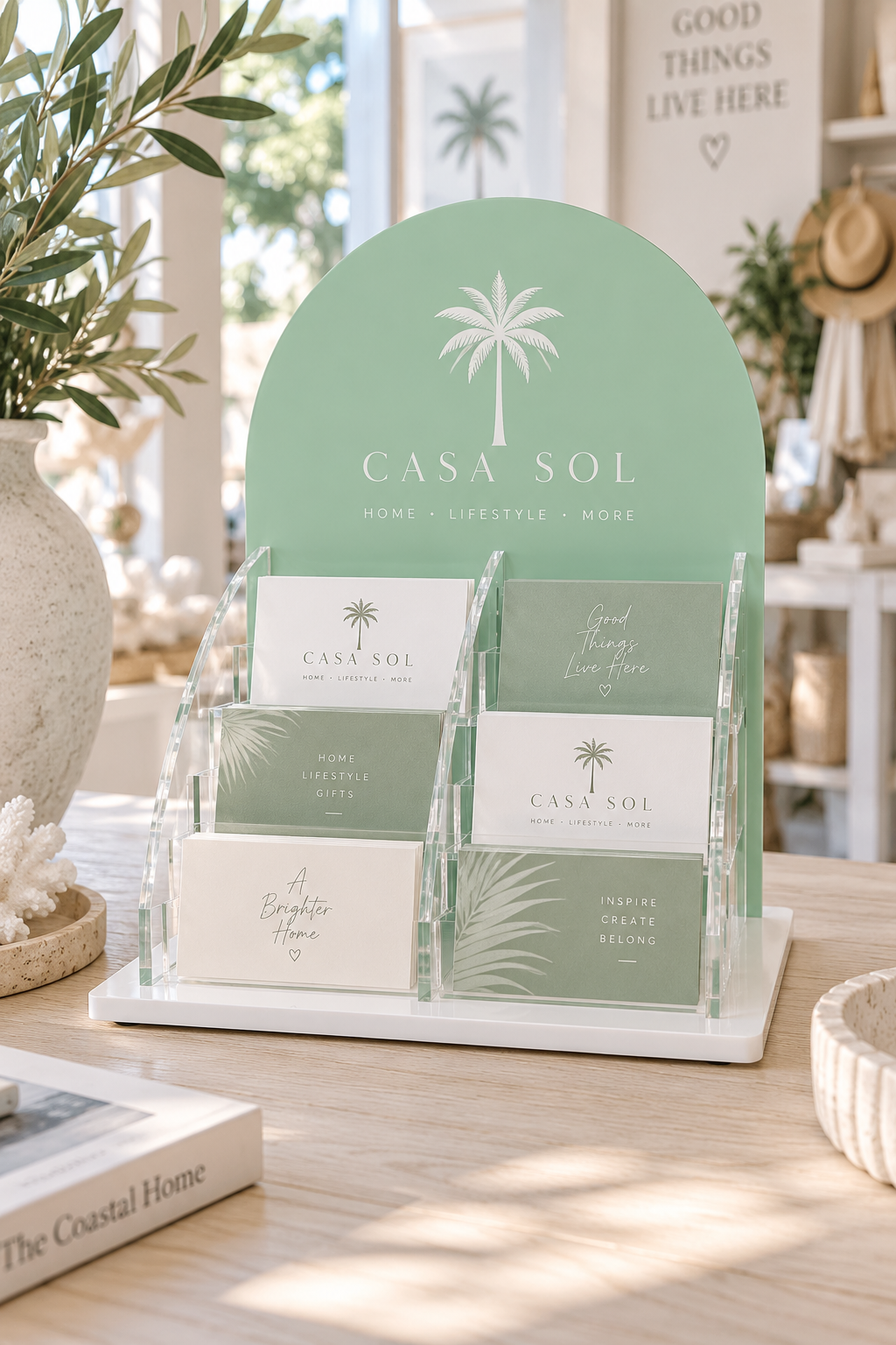 Business Card Stacker