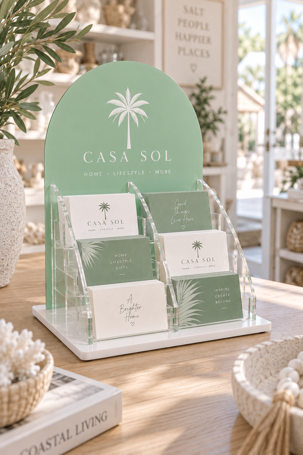 Business Card Stacker