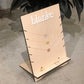 Necklace Display Stand - Timber or Acrylic