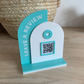 Mini QR Code Sign