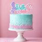 Mermaid Cake Topper