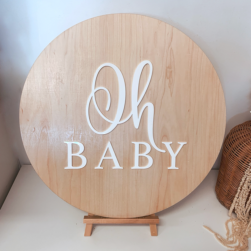 Baby Shower Signage