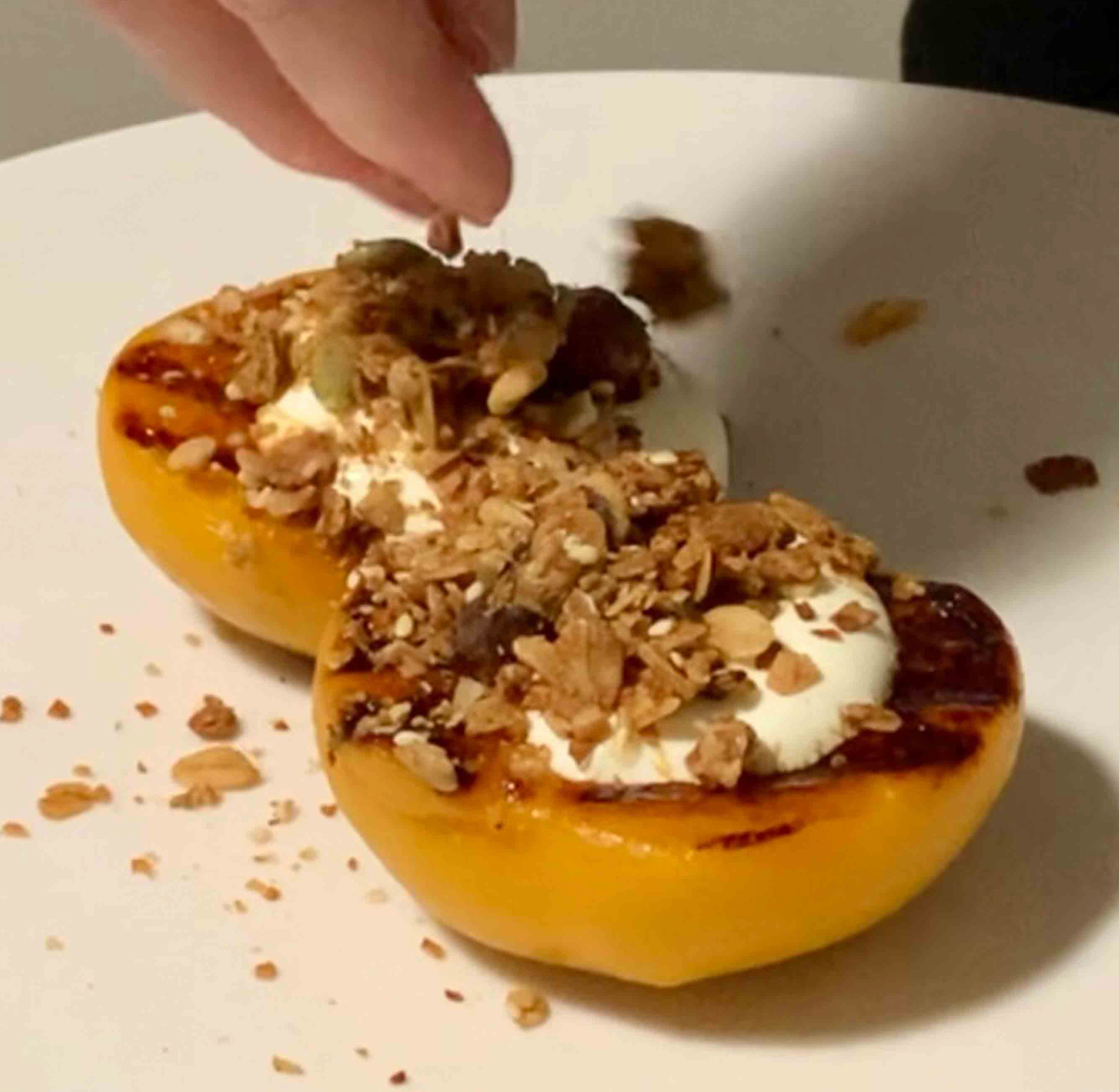 Grilled Peaches