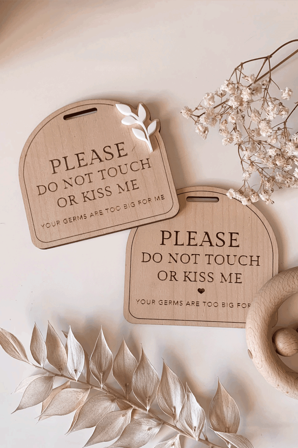 Please Don't Touch The Baby Sign - Bulk Order
