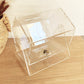 Acrylic Raffle Drum Rotating Barrel Prize Draw Competition Box Fundraiser Event Small Business Promotional Giveaway Ticket Holder Clear