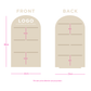 Rotating Display Stand with hooks - Timber or Acrylic