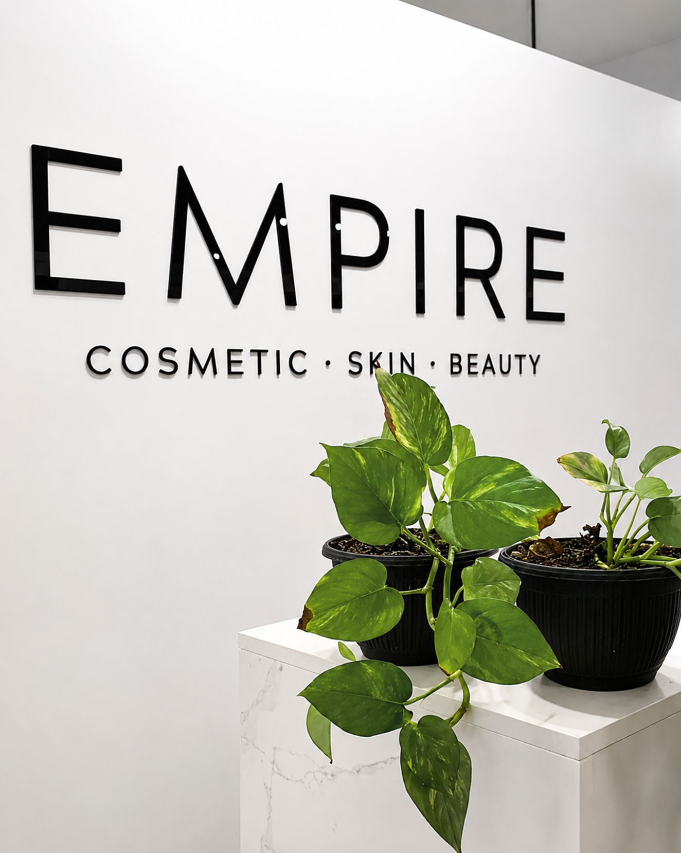 Custom Business Text Wall Sign | Acrylic Lettering