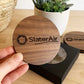 Walnut Branded Coaster Sets - Bulk Order